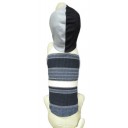 Knit Dog Hoody  “Ocean Stripe” 